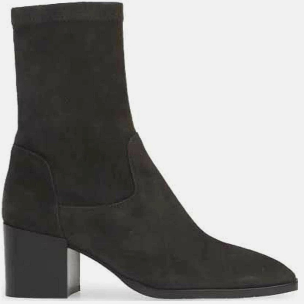 Aquatalia Tilly Weatherproof Stretch Suede Bootie